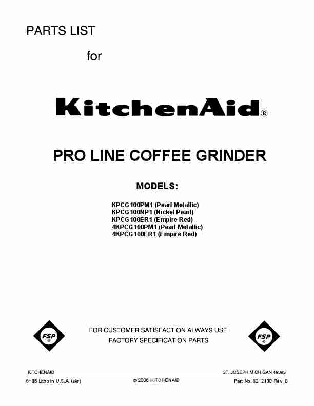 KitchenAid Coffee Grinder KPCG100PM1-page_pdf